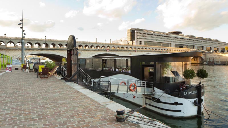 La Baleine Blanche, péniche à Paris 13ᵉ
